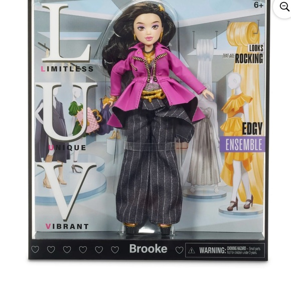 LUV Premium Fashion Doll - Brooke, Ages 6+ - Picture 1 of 5